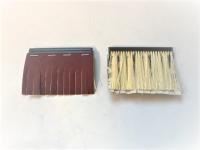 Ersatzlamellen - geschlitzt für Vario Bürsten (Satz 22 Stk)