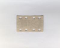 Streifen  80 x 133 mm, 8 Löcher