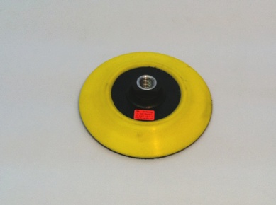 Klett-Teller,  DM 125 mm,  M 14, klett, medium 