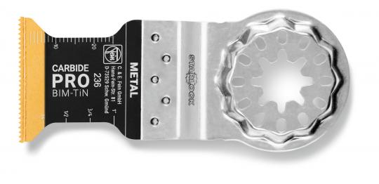 E-Cut Carbide Pro Sägeblatt - SL -   BIM, Fein,  Breite 32, Länge 40 mm, VE  10 St. Art. 6 35 02 236 24 0 